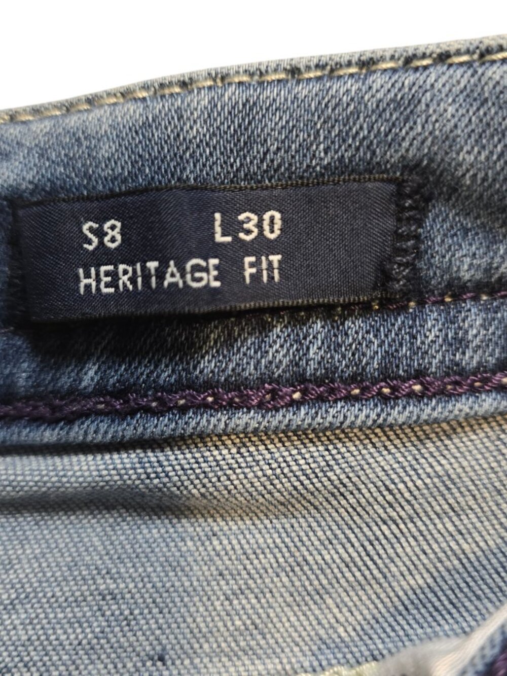Vigoss Women’s Y2K Low Rise Heritage Fit Slim Boot Cut Mid Wash Jeans 8 - Picture 10 of 16
